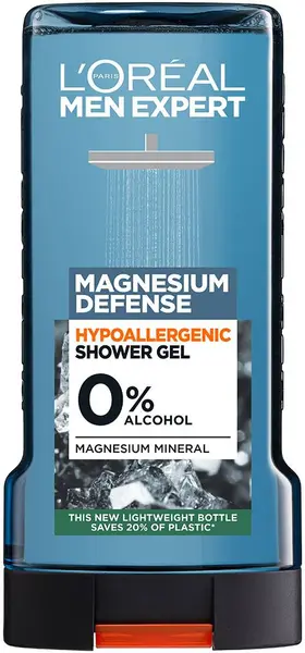 L'Oréal Men Expert Gel de duș Magnesium Defence, 300 ml