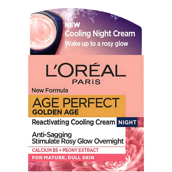 L'Oréal Paris Age Perfect Golden Age Reactivating Cooling Night Cream 50ml