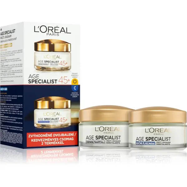 L’Oréal Paris Age Specialist 45+ crema de zi si de noapte antirid