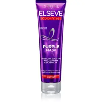 L’Oréal Paris Elseve Color-Vive Purple masca hranitoare pentru parul blond cu suvite