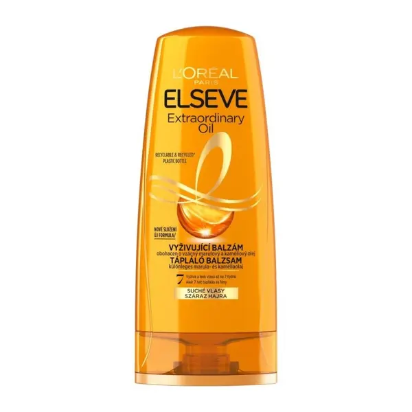 L'Oreal Paris Elseve Extraordinary Oil Balsam nutritiv pentru par normal spre uscat Volum 200 ml