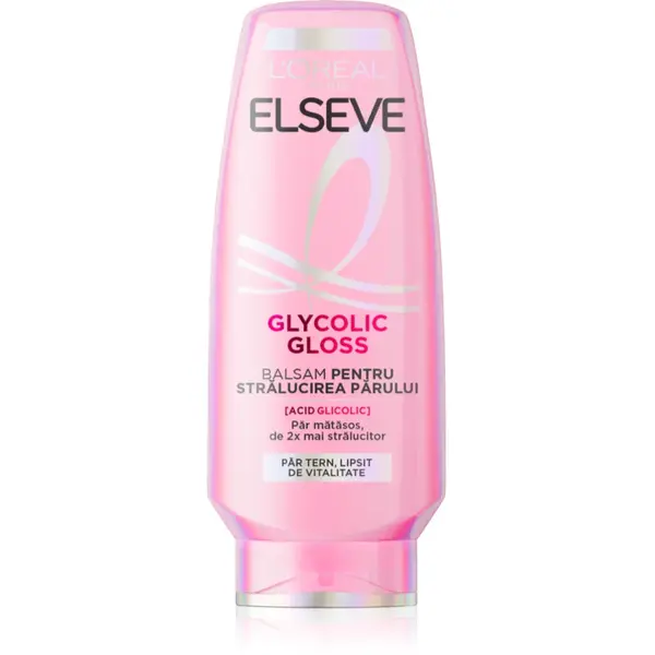 L’Oréal Paris Elseve Glycolic Gloss balsam de păr pentru stralucire 400 ml