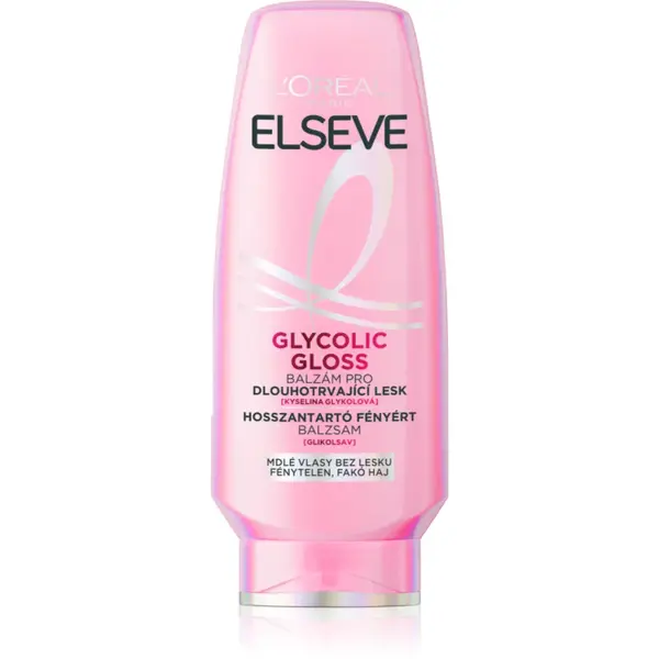 L’Oréal Paris Elseve Glycolic Gloss balsam de păr pentru stralucire 300 ml