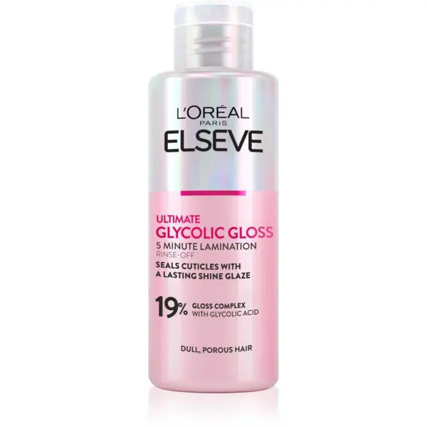 L’Oréal Paris Elseve Glycolic Gloss Masca de par pentru catifelarea si regenerarea parului deteriorat 200 ml