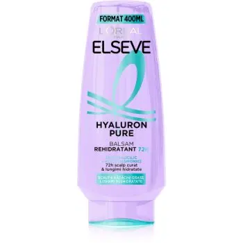 L’Oréal Paris Elseve Hyaluron Pure balsam de păr pentru scalp gras și vârfuri uscate