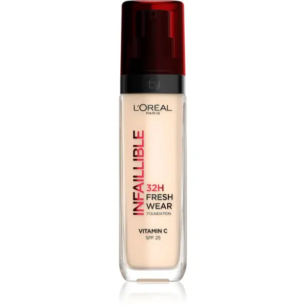 L’Oréal Paris Infaillible 32H Fresh Wear fard lichid de lunga durata culoare 10 30 ml