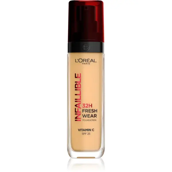 L’Oréal Paris Infaillible 32H Fresh Wear fard lichid de lunga durata culoare 140 Cool Rosé 30 ml