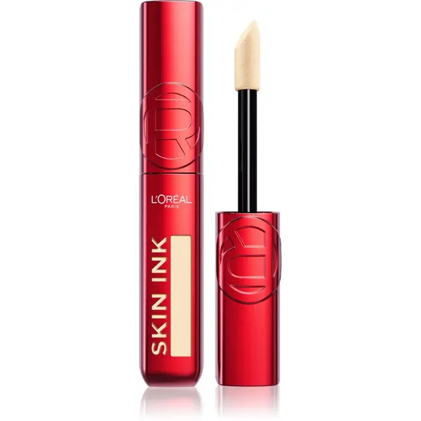 L'Oréal Paris Infaillible Skin Ink 2-în-1 Fond de ten și corector Volum 40 Light Warm