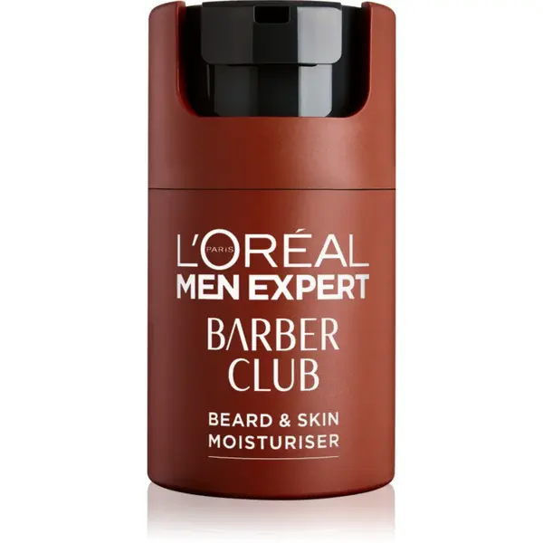 L’Oréal Paris Men Expert Barber Club cremă hidratantă pentru față și barbă pentru bărbați 50 ml