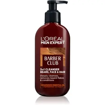 L’Oréal Paris Men Expert Barber Club gel de curățat pentru față, barbă și păr