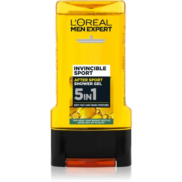 L’Oréal Paris Men Expert Invincible Sport gel de duș 5 in 1 300 ml
