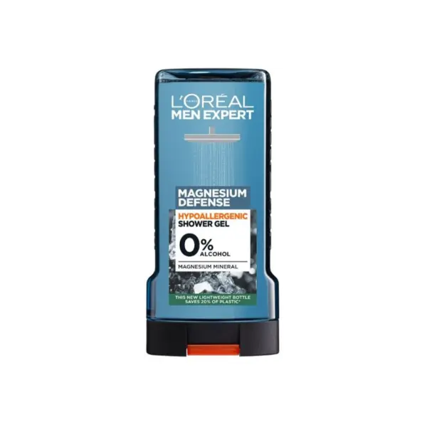 L'Oreal Paris Men Expert Magnesium Defense Gel de duș pentru Bărbați Volum 300 ml