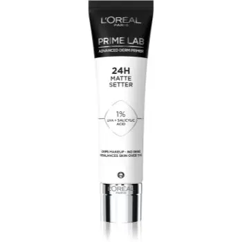 L’Oréal Paris Prime Lab 24H Matte Setter bază de machiaj matifiantă, sub fondul de ten