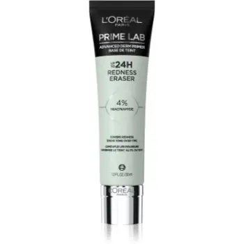 L’Oréal Paris Prime Lab 24H Redness Eraser bază de machiaj împotriva înroșirii