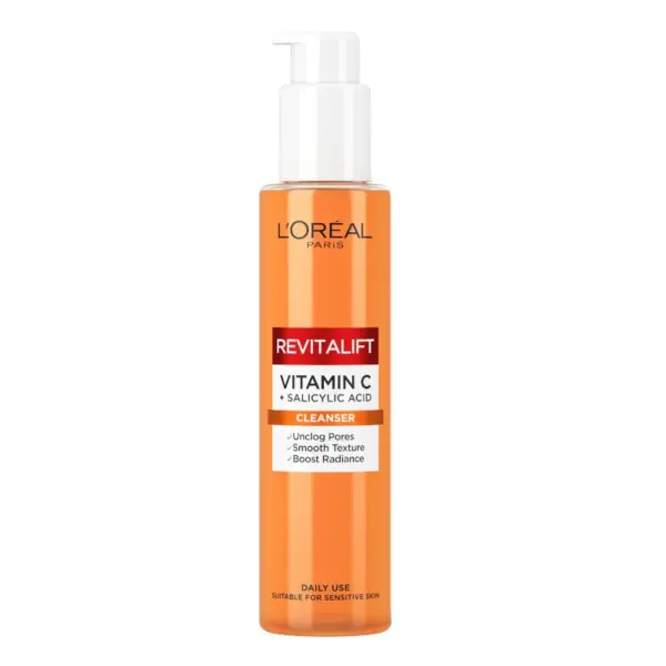 L'Oreal Paris Revitalift Cleanser Vitamina C Gel de curățare facială Volum 150 ml