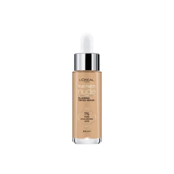 L'Oréal Paris True Match Nude Plumping Serum Ser hidratant de tonifiere 30ml Volum 2-3 Light
