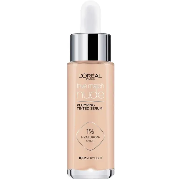 L'Oréal Paris True Match Nude Plumping Serum Ser hidratant de tonifiere 30ml Volum 0.5-2 Very light