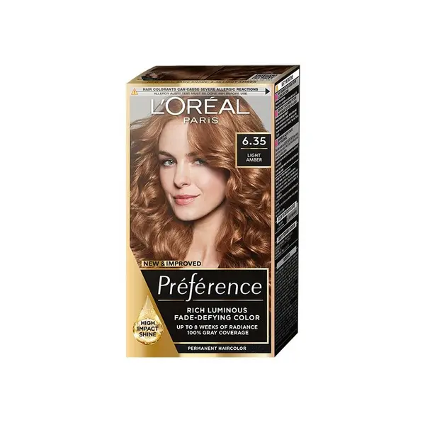 L'Oréal PREFERENCE 6.35 REC AMBRE CLAIR Volum 1 bucata