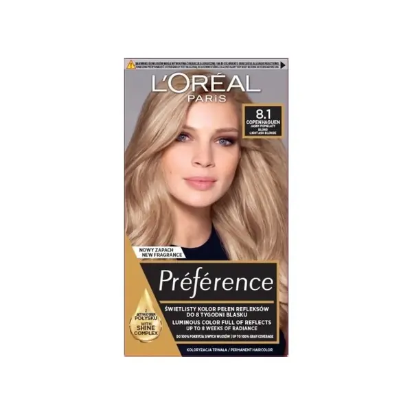 L'Oréal PREFERENCE 8.1 REC COPENHAGA Volum 1 bucata