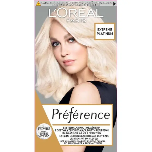 L'Oréal PREFERENCE Extreme Platinum Volum 1 bucata