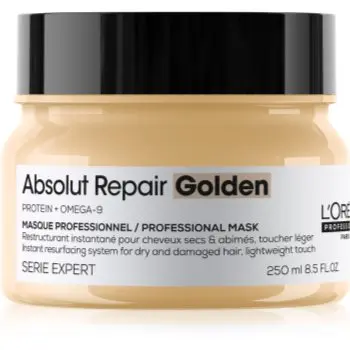L’Oréal Professionnel Serie Expert Absolut Repair Golden masca pentru regenerare pentru păr uscat și deteriorat
