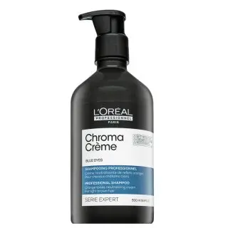 L´Oréal Professionnel Série Expert Chroma Créme Blue Dyes Shampoo sampon neutralizant pentru păr castaniu 500 ml