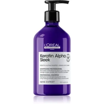 L’Oréal Professionnel Serie Expert Keratin Alpha Sleek șampon pentru un aspect neted al părului