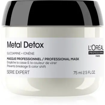 L’Oréal Professionnel Serie Expert Metal Detox mască hrănitoare profundă pentru par vopsit si deteriorat