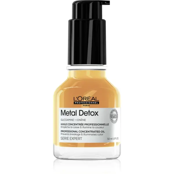L’Oréal Professionnel Serie Expert Metal Detox Ulei nutritiv pentru păr împotriva părului fragil 50 ml