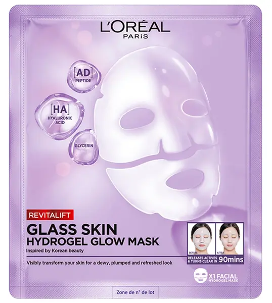 L'Oréal Revitalift Filler Mască facială cu hidrogel, 28 g