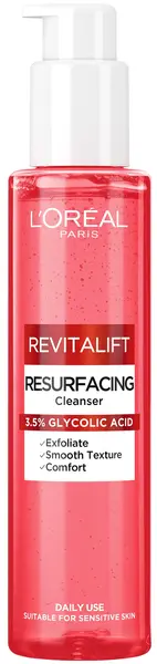 L'Oréal Revitalift Gel exfoliant facial cu acid glicolic, 150 ml