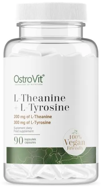 L-Theanine + L-Tyrosine, 90 capsule, OstroVit