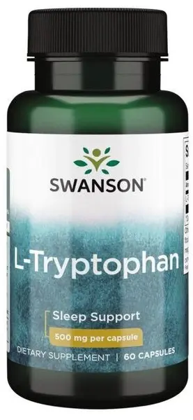 L-Tryptophan, 500 mg, 60 capsule, Swanson