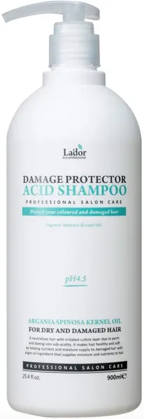 La'dor Șampon de par Damage Protector Acid, 900 ml