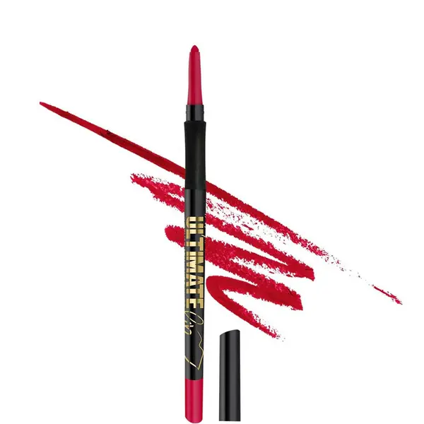 LA Girl Ultimate Intense Long Wear Auto Lip Liner - Rentless Red