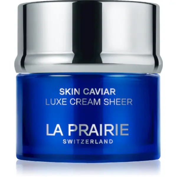 La Prairie Skin Caviar Luxe Cream Sheer cremă de lux pentru fermitate cu efect de nutritiv 50 ml