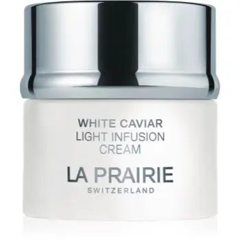 La Prairie White Caviar Light Infusion Cream crema hidratanta cu efect iluminator impotriva petelor intunecate