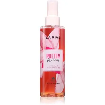La Rive Pretty Flowers Body & Hair Mist spray parfumat pentru corp și păr pentru femei