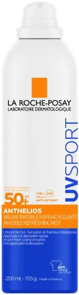 La Roche-Posay Anthelios Spray de protecție solară UVSport, SPF50+, 200 ml