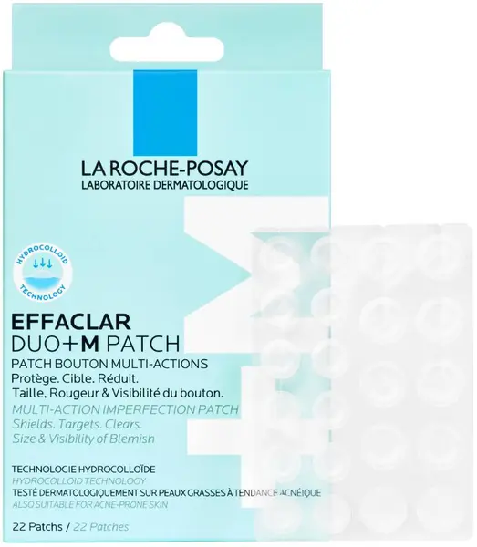 La Roche-Posay Effaclar Plasturi multifuncționali împotriva imperfecțiunilor Duo+M, 22 buc