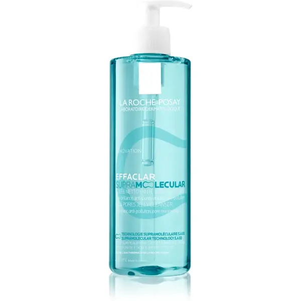 La Roche-Posay Effaclar Supramolecular gel de curățare pentru piele lucioasa cu pori dilatati 400 ml