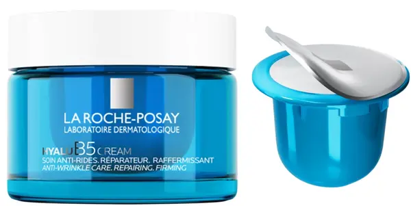 La Roche-Posay Hyalu B5 Set - Cremă de față de înaltă performanță și Rezervă, 2 x 50 ml