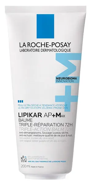 La Roche-Posay Lipikar Balsam cu acțiune triplă pentru piele extrem de uscată AP+ Max, 200 ml