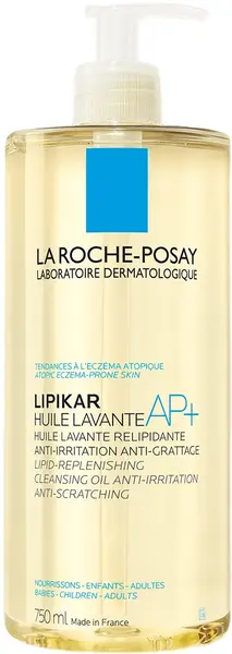 La Roche-Posay Lipikar Ulei de curățare care reface lipidele AP+ Lavante, 750 ml