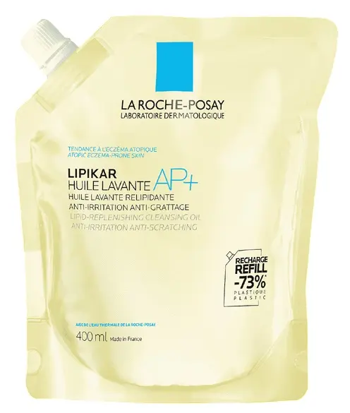 La Roche-Posay Lipikar Ulei de spălare AP+ Lavante, reumplere, 400 ml