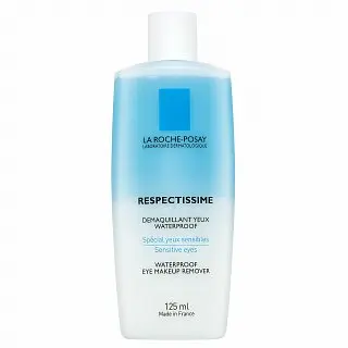 La Roche-Posay Respectissime Waterproof Eye Makeup Remover demachiant în doi pași pentru ștergerea machiajului durabil și rezistent la apă 125 ml