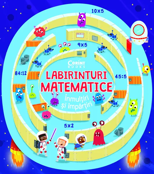 Labirinturi matematice – Înmulțiri și împărțiri