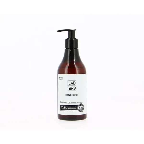 Labor8 Hemp hand soap Săpun de mâini cu ulei de cânepă Volum 270 ml