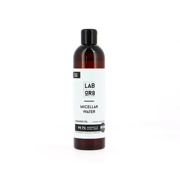 Labor8 Hemp miccelar water Apă micelară cu ulei de cânepă Volum 300 ml