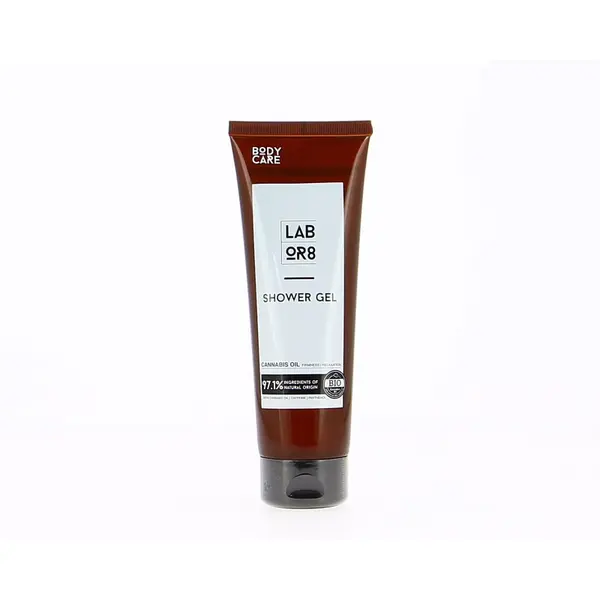 Labor8 Hemp shower gel Gel de dus cu ulei de canepa Volum 75 ml